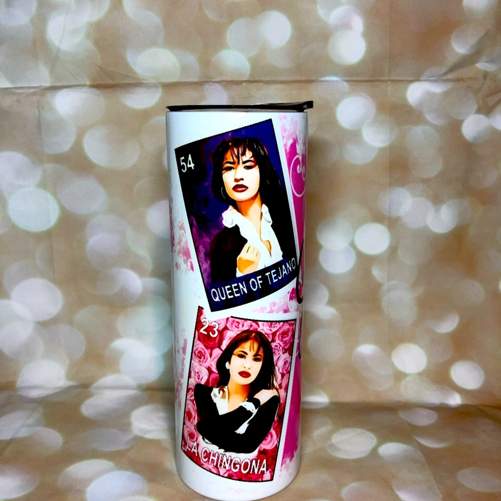 Selena Collage Inspired Ali Y Tumbler 20 Oz